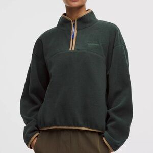 Lululemon Tumbled Fleece Half-Zip Jacket